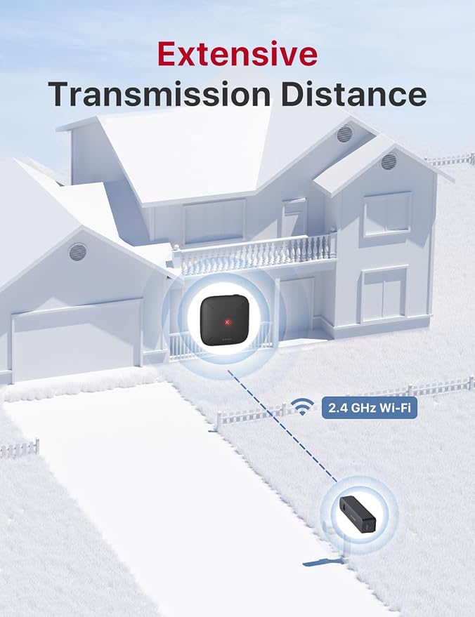 X-Sense Smart Mailbox Alarm, Wireless Long Range Mailbox Alert, Mailbox Sensor - Image 3