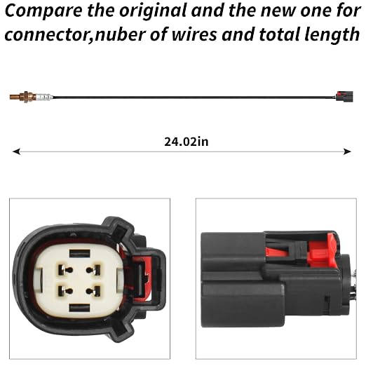 Oxygen Sensor Compatible with Edge Explorer F-150 Flex Mustang Taurus Transit - Image 3