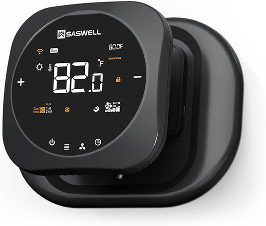 Smart Thermostat 3H/2C, WiFi Household Thermostat by Saswell