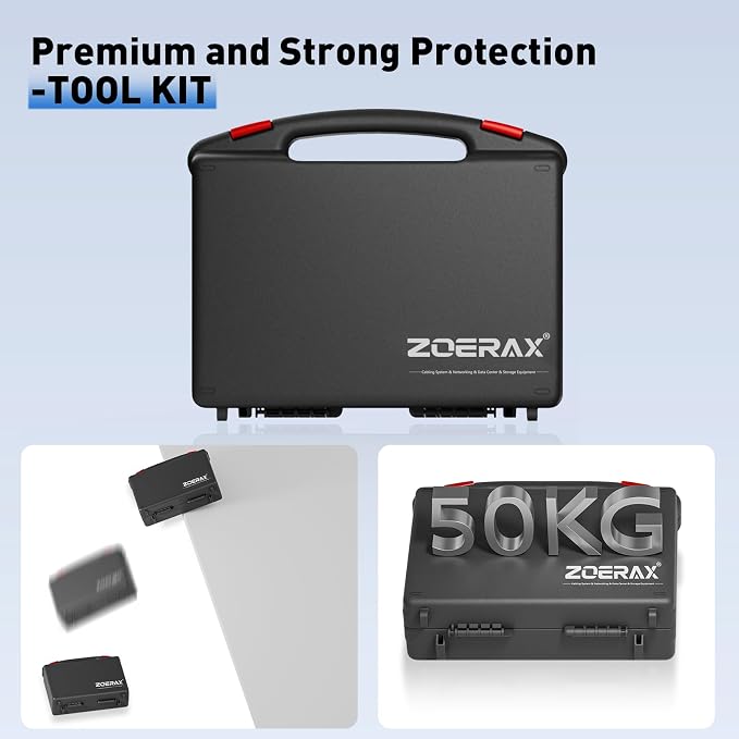 Professional Network Tool Kit, ZOERAX 14 in 1 - Image 8