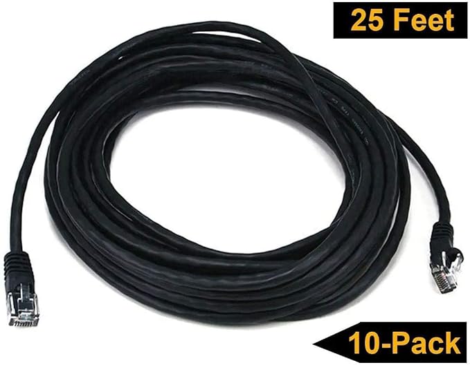 iMBAPrice 7' Cat5e Network Ethernet Patch Cable, 10 Pack - Image 7