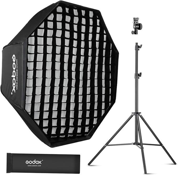 Godox 37.5"/95cm Octagon Umbrella Soft Box Kit by GODOX