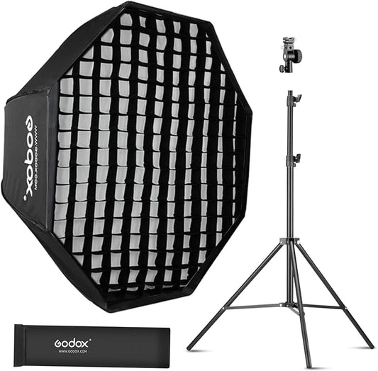 Godox 37.5"/95cm Octagon Umbrella Soft Box Kit by GODOX