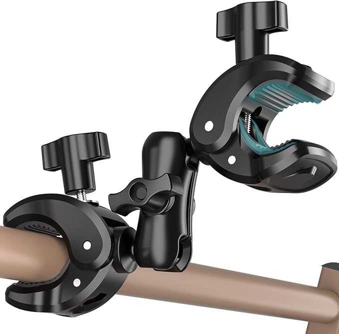 MAGJIEYX Double Clamp Mount, 360°Magic Arm by MAGJIEYX