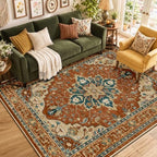 RELEANY Washable Area Rug by RELEANY