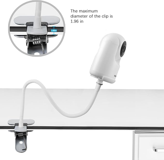 Clamp Baby Monitor Mount for VTech Advanced HQ Max Baby Monitor Camera - Image 5