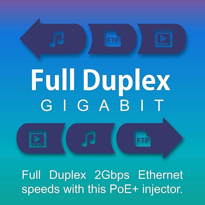 TRENDnet Gigabit Power Over Ethernet Plus Injector, PoE+ Power Network - Image 4