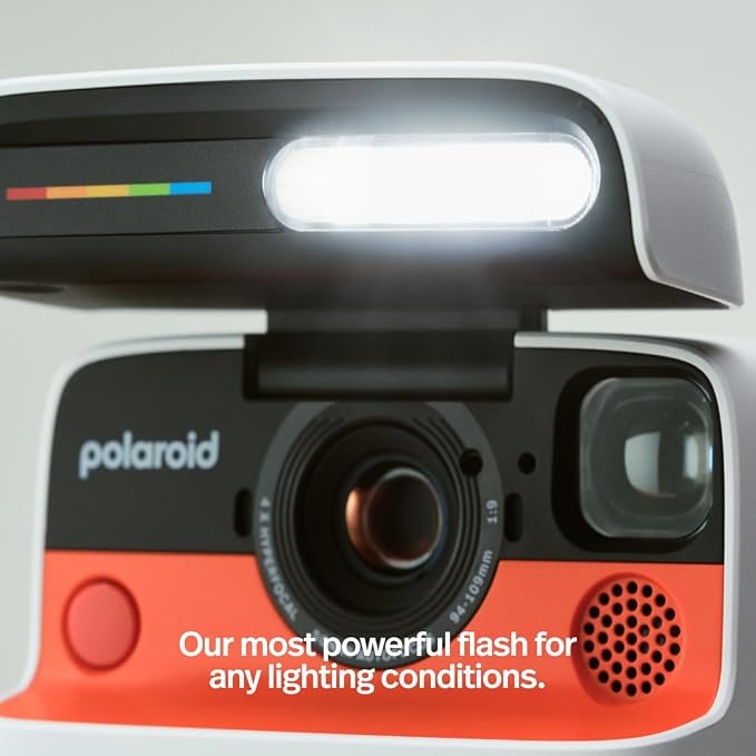 Polaroid Flip Instant Camera + Color Film Bundle - Image 8