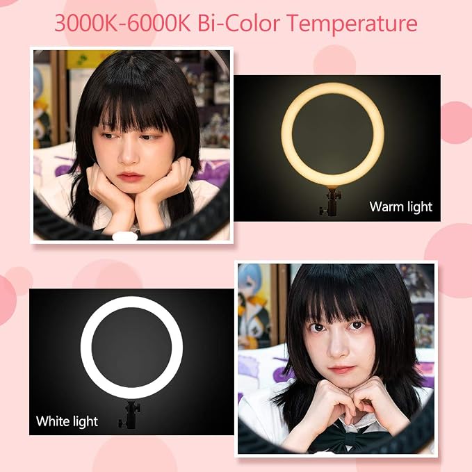 GODOX LR120 12 Inch LED Ring Light Photography Light Fill-in Light 3000K-6000K - Image 3