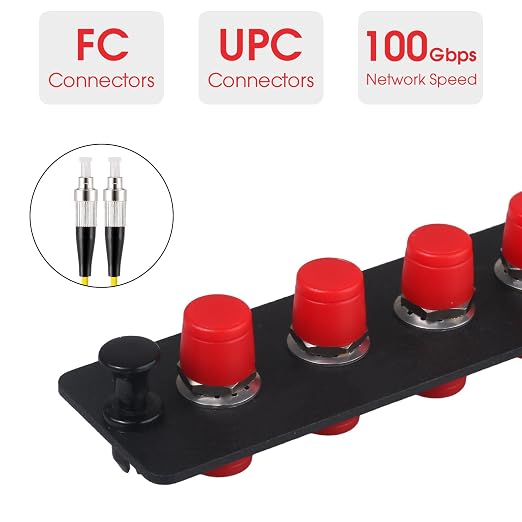 6 Simplex FC/UPC Fiber Patch Panel - Image 2