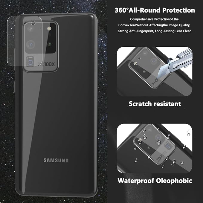 3+2 Pack Screen Protector for Samsung Galaxy S20 Ultra Flexible TPU Film - Image 5