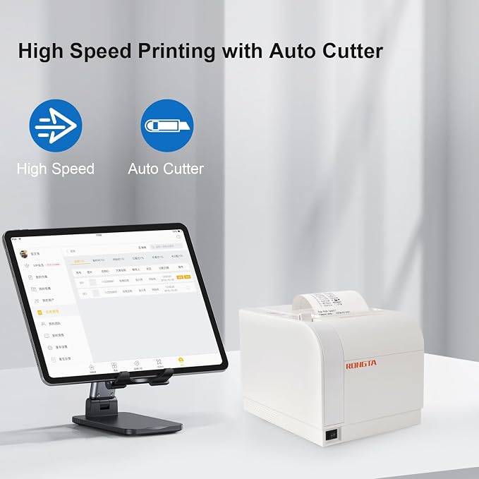 Rongta Thermal Receipt Printer, 80mm Receipt Printers, Thermal Pos Printer - Image 3
