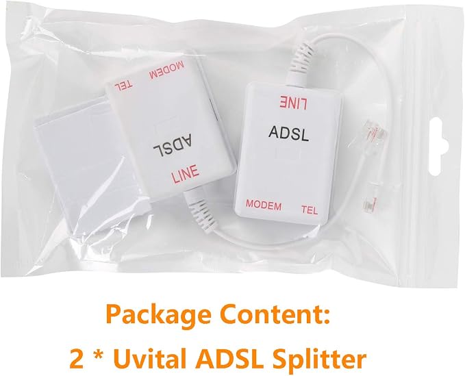 Uvital in-Line DSL Filter Splitter, ADSL Splitter Filter, DSL Filter - Image 8