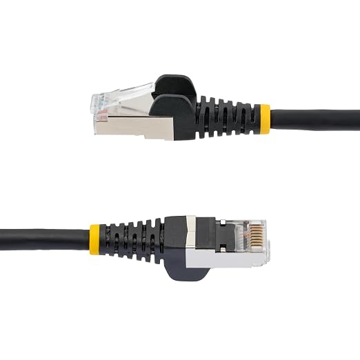 StarTech.com 100ft Black CAT6a Ethernet Cable, Snagless RJ45, 100W PoE++ - Image 3