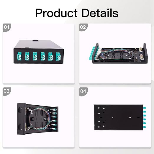 6Port Wall Mount Fiber Enclosure - Image 3