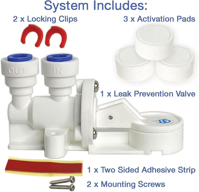 1/4", or High Flow Leak Stop Valve, Automatic Water Shut Off Valve, Leak - Image 3