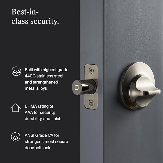Level Lock+ WiFi Deadbolt Smart Lock - Image 8