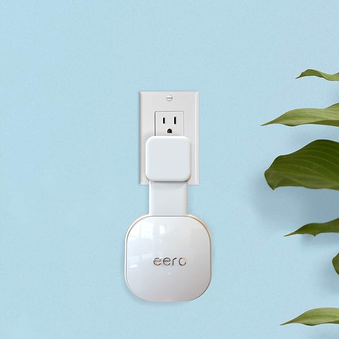 Tizomi Outlet Wall Mount for eero 6 & eero 6+ Mesh Wi-Fi System, No Messy Wires - Image 3