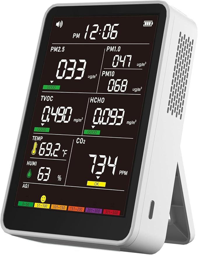 Professional Indoor Air Quality Monitor - Image 9