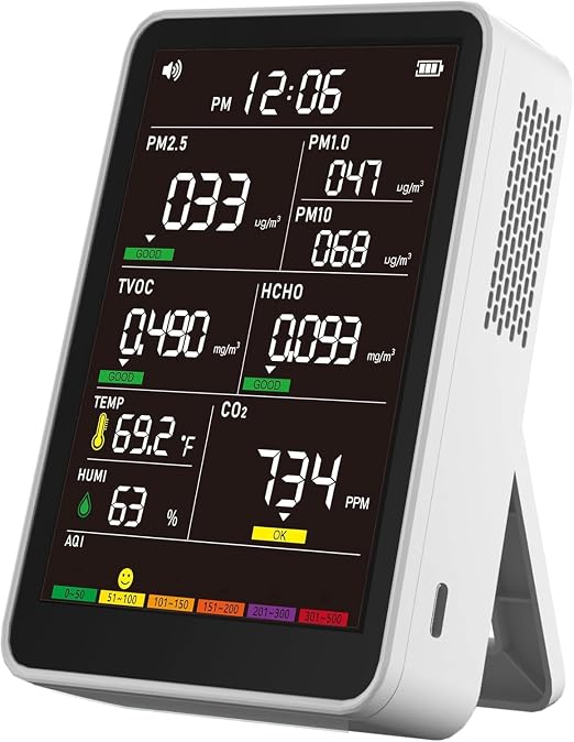 Professional Indoor Air Quality Monitor by AirWhisperAirQualityMonitor
