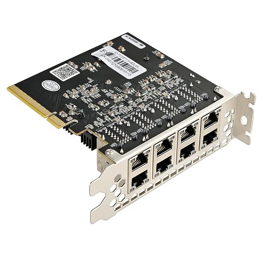 IO CREST PCIe to 8 Ports Gigabit Ethernet Network Adapter, Supports Windows - Image 3