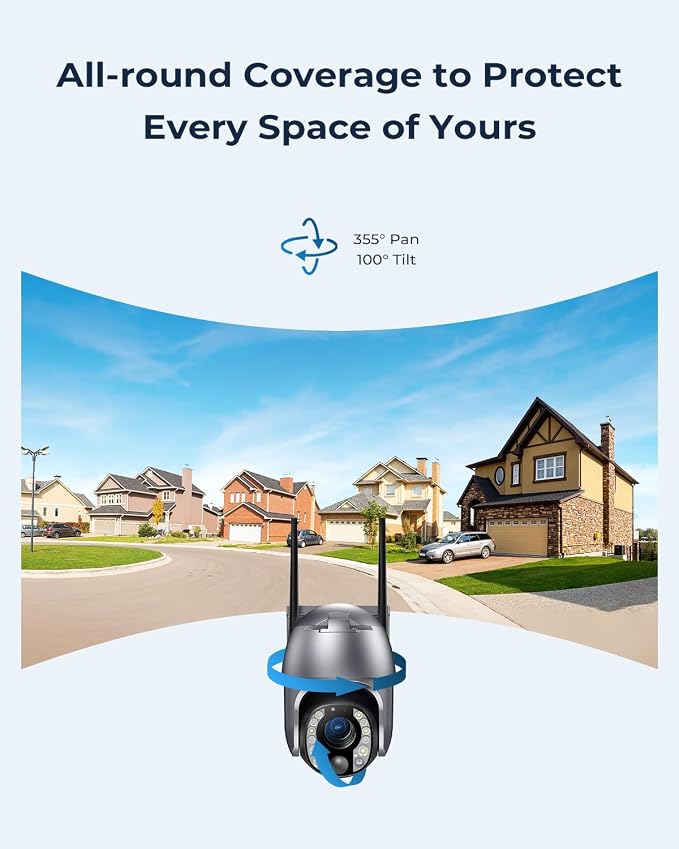 SEHMUA Security Cameras Wireless Outdoor - Image 4