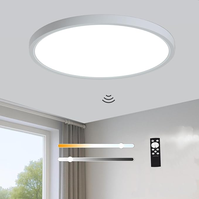 12 Inch Motion Sensor LED Ceiling Light Wired, Closet Lights Motion Activated by Unknown