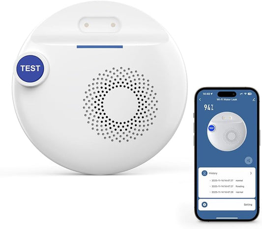 PGST WiFi Water Leak Detectors, Wireless Water Leak & Drip by PGST