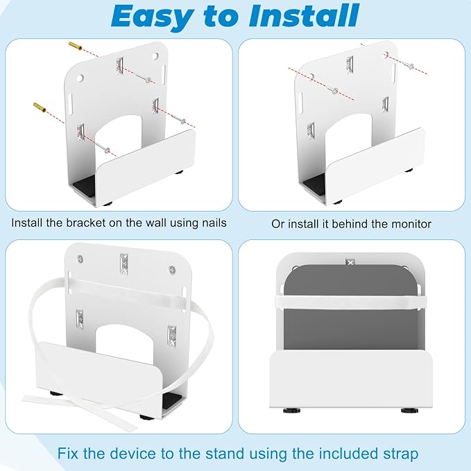 Cable Box Wall Mount, Adjustable Modem Mount Bracket - Image 3