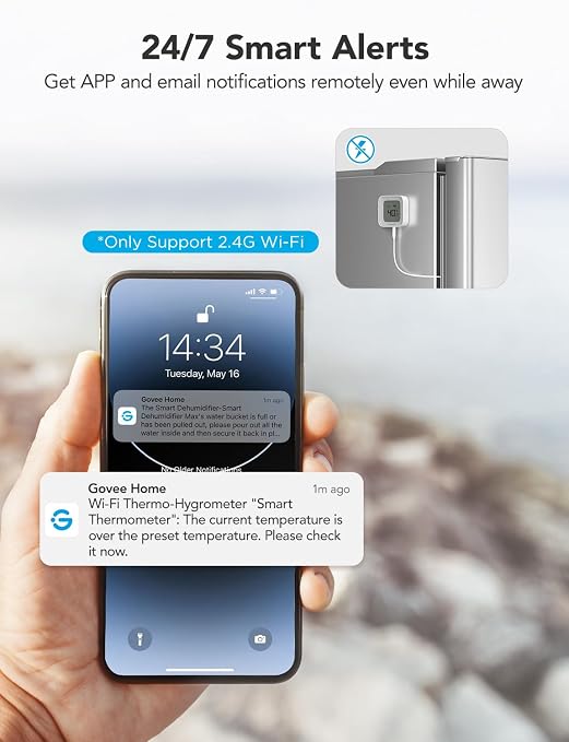 GoveeLife WiFi Refrigerator Thermometer - Image 2