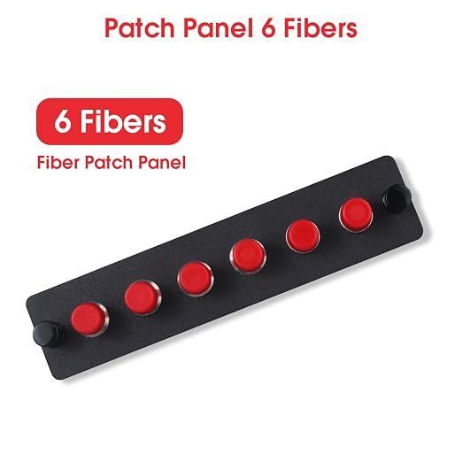 6 Simplex FC/UPC Fiber Patch Panel - Image 3