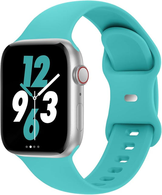 Sport Band Compatible with Apple Watch 38mm 40mm 41mm 42mm 44mm 45mm 46mm 49mm by Acrbiutu