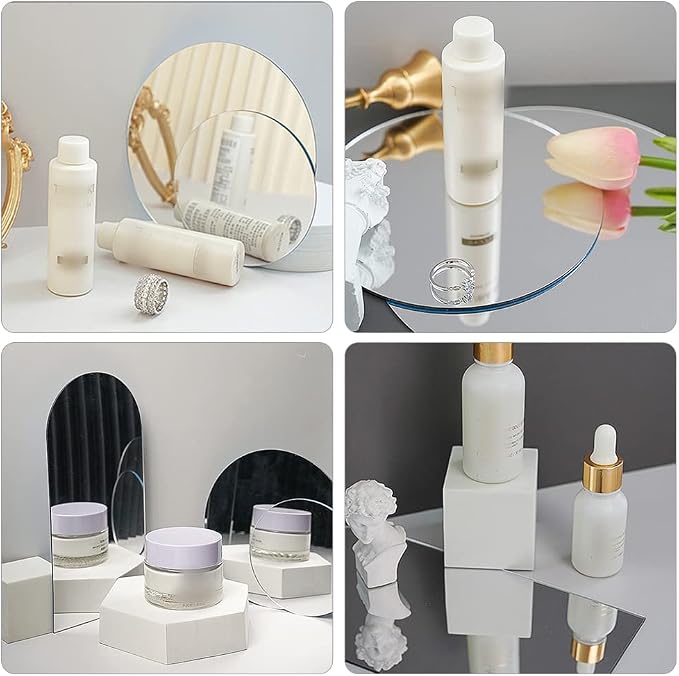 Acrylic Mirror Product Photography Props Mirror Set Photo Background Photoshoot - Image 9