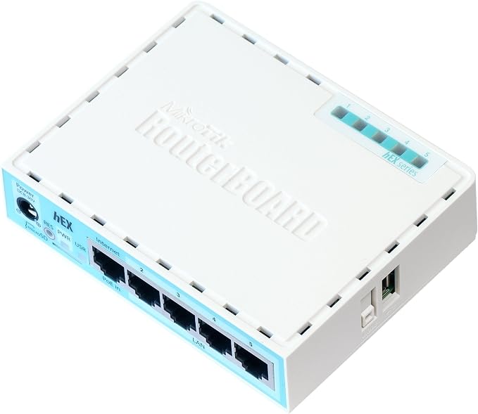 Mikrotik hEX RB750Gr3 5-port Ethernet Gigabit Router - Image 3