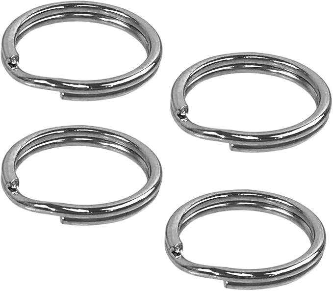 Foto&Tech Stainless Steel Round Lug Ring Camera Strap Split Ring by FOTO%26TECH