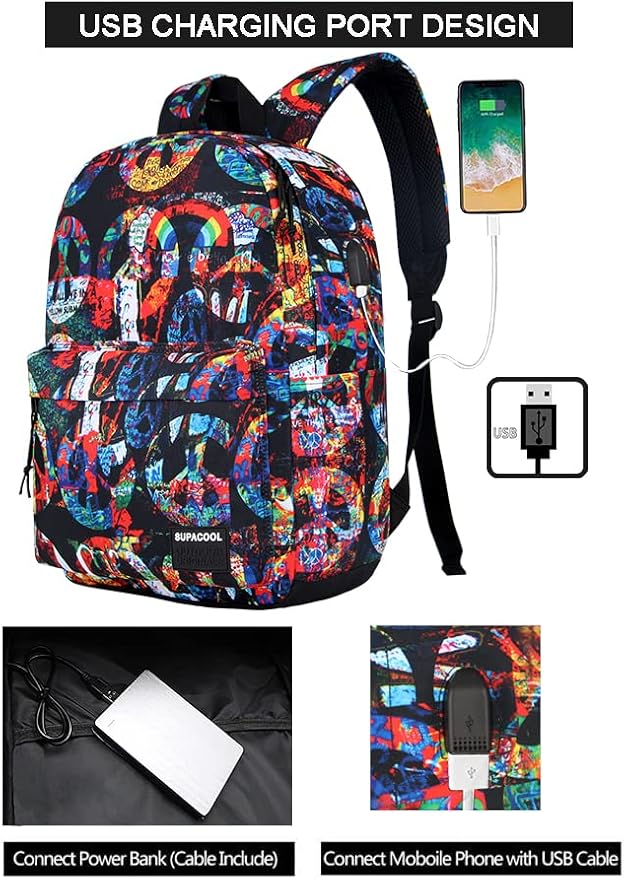 SUPACOOL Casual Laptop Backpack - Image 2