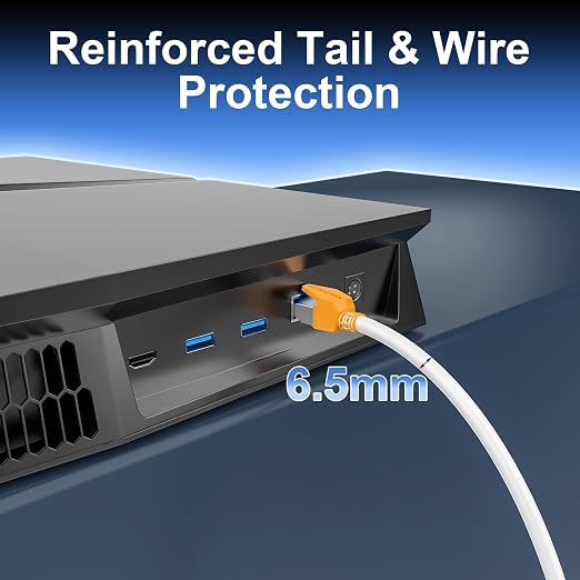Cat 8 Ethernet Cable 40 ft, 40Gbps High Speed Gaming Network Cable 2000MHz - Image 4