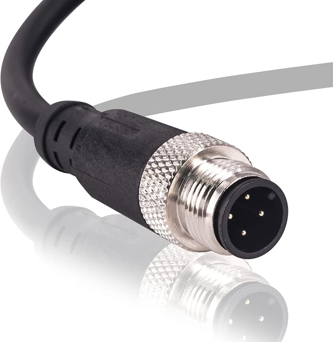 M12 Sensor Connector Aviation Cable - Image 2