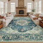 RELEANY Washable Area Rug, Large 10'x12' by RELEANY