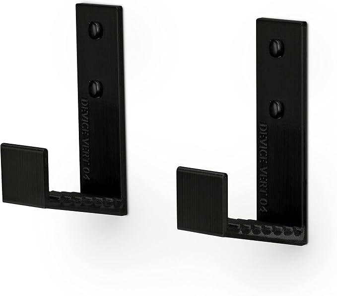 2.5" Cable Box Wall Mount Hanger Holder, Adhesive & Screw-in, - Image 9