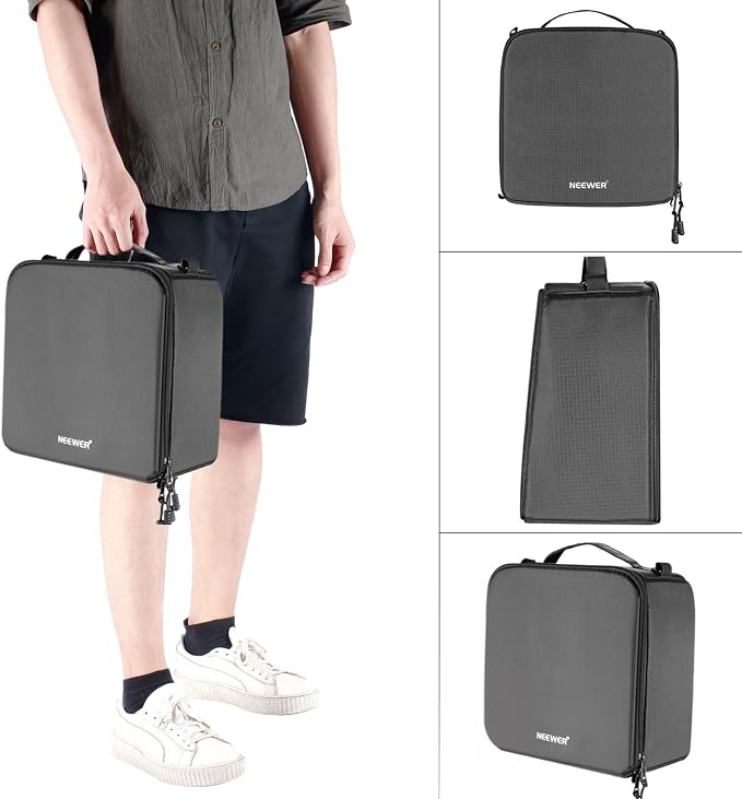 Neewer® Flexible Partition Camera Padded Bag Insert Protection Handbag - Image 3