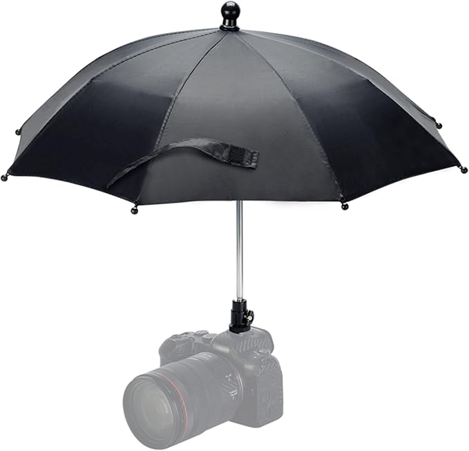 DSLR Mirrorless Camera Hot Shoe Umbrella Rain Cover Protector Sunshade by Kiorafoto