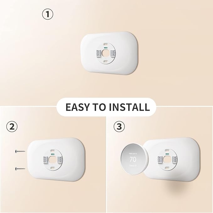 Compatible with Google Thermostat 2020 Wall Plate Cover - Image 6