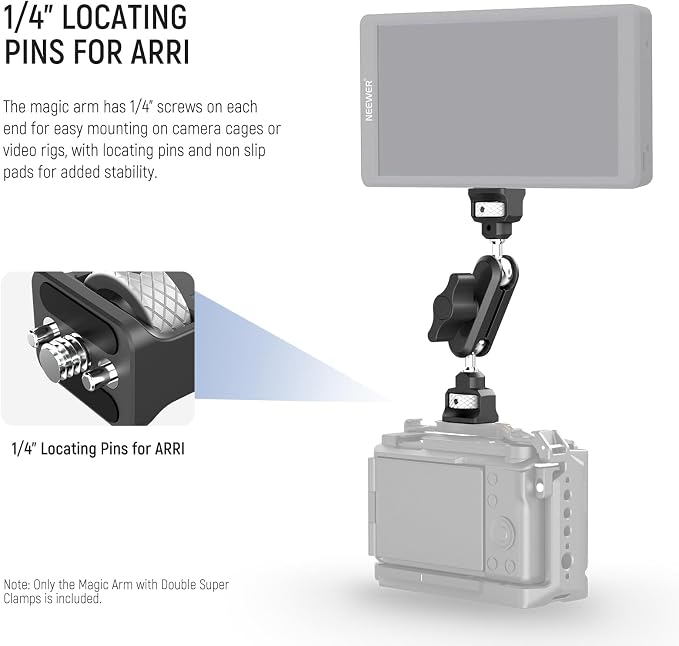 NEEWER Double Super Clamp Camera Mount - Image 4