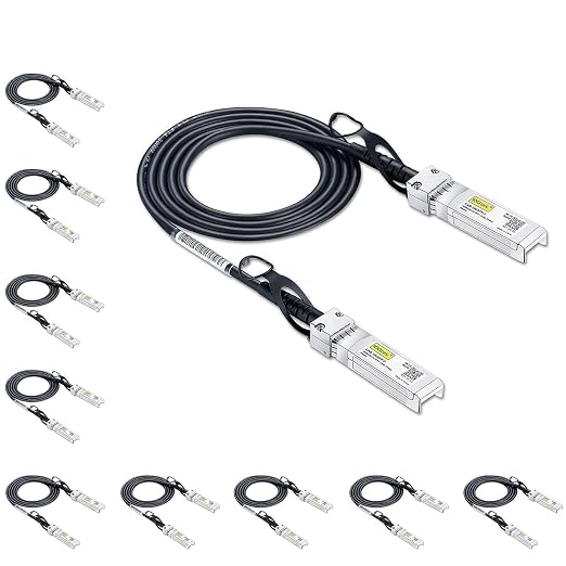 10G SFP+ DAC Twinax Cable, SFP+ to SFP+ Direct Attach Copper Passive by 10Gtek