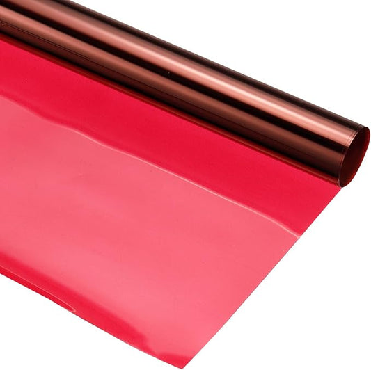 MECCANIXITY Lighting Gel Filter 15.7x19.7 Inch Dark Red Color Correction Sheet by MECCANIXITY