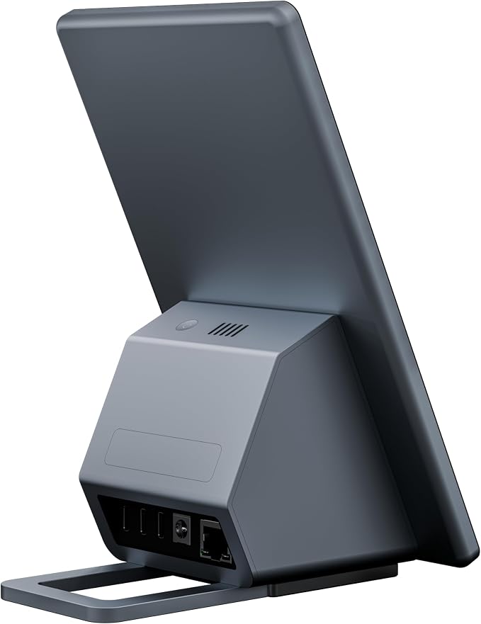 AI Face Recognition Time Clock for Small Business, 8-Inch Desktop Biometric - Image 2