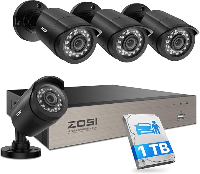 ZOSI 3K Lite Security Camera System by ZOSI