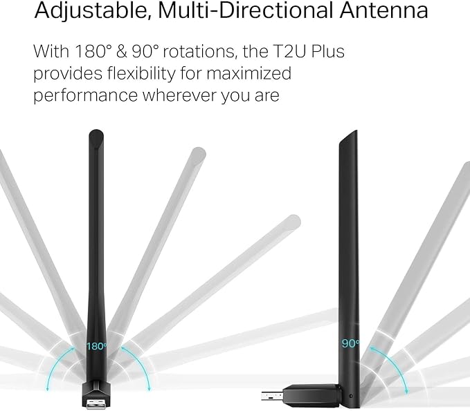 TP-Link AC600 USB WiFi Adapter for Desktop PC- Wireless Network Adapter for - Image 3