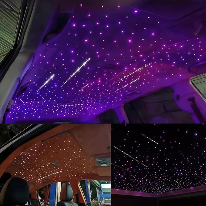 AKEPO Shooting Star+Twinkle Fiber Optic Lights Kit, Car Home Use Meteor APP - Image 5